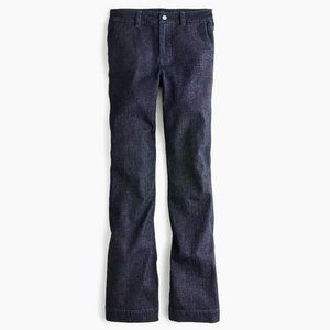 J.Crew Wide Leg Jean Classic Rinse TTS 28